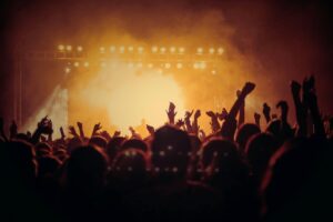 ICP being represented by an audience at a concert